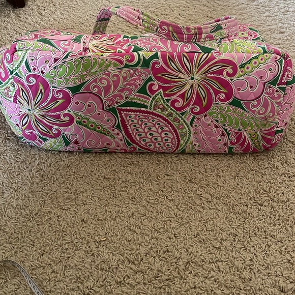 Vera Bradley Super Tote Bag Pinwheel Pink - Picture 3 of 3
